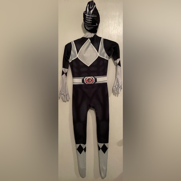 Power Rangers Black Morphsuit size 130 or 8. It zips up the back. 2 pieces. - Picture 7 of 12